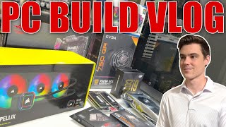 Buying LEGO I Should't & BUILDING MY GAMING/STREAMING PC! | M&R Vlog
