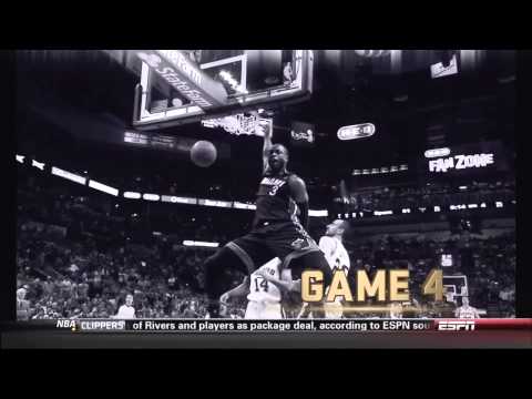 June 20, 2013 - ESPN - 2013 NBA Finals Game 7 Commercial (Sportscenter)
