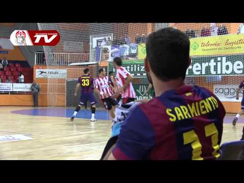 Vídeo resumen 1/8 XXXIX Copa del Rey - Fertiberia BM Puerto Sagunto vs FC Barcelona