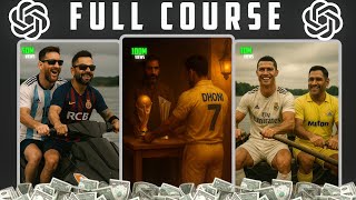 Make Unlimited Messi Ronaldo AI Shorts like ‪@crvkofficial‬ Easy Way and Go Viral 📈🤑