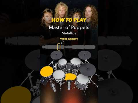 Learn How to Play the Verse Groove from “Master of Puppets” by Metallica