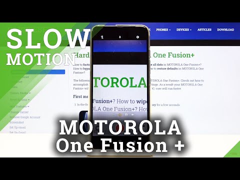 How to Record in Slow Motion in MOTOROLA One Fusion+ – Record Slower Videos