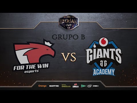 FOR THE WIN VS VODAFONE GIANTS ACADEMY - IBERIAN CUP - FASE DE GRUPOS - JORNADA 02 - DIA 1