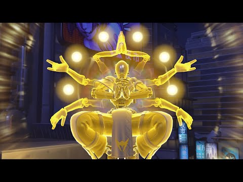 Overwatch 2 / Full Replay / Zenyatta / Lijiang Tower (SICK zen switch comeback insane team wipe)