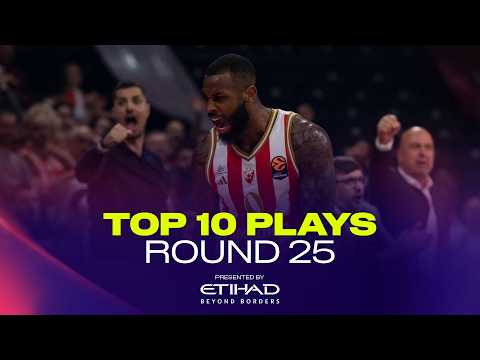 Top 10 Plays | TIMING, TOUCH, AND FINISH | RS Round 25 | EuroLeague Basketball 2025-26