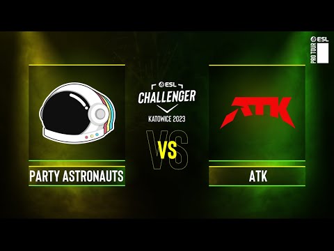 Party Astronauts vs. ATK - Map 1 [Overpass] - ESL Challenger Katowice 2023 NA CQ - Upper bracket