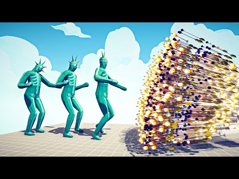 3x ICE ZOMBIE GIANT vs EVERY GOD - Totally Accurate Battle Simulator TABS