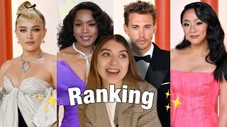 RANKING THE OSCARS RED CARPET LOOKS 2023!!!