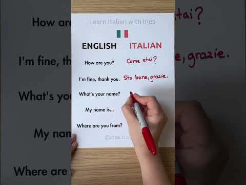 Italian for Beginners 🇮🇹