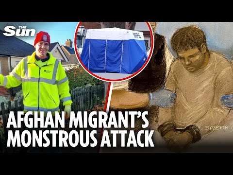 Afghan migrant stabbed hero dogwalker to death during psychotic knife attack