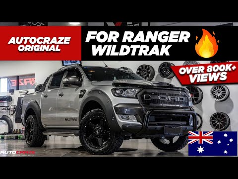 WAR MACHINE // FORD RANGER BUILD - Wheels, Tyres, Nudge Bar, Flares +more | Grid GD04 | 2017