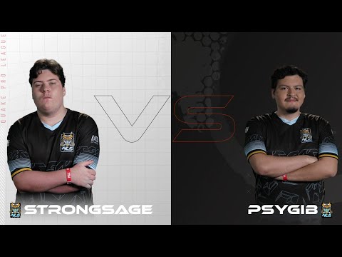 Strongsage vs psygib - Quake Pro League - Week 17