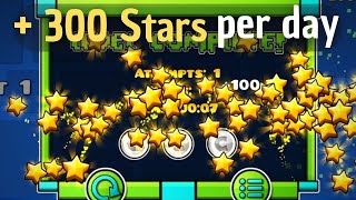 🔥 HOW TO GET +300 STARS PER DAY ON Geometry Dash [2023]