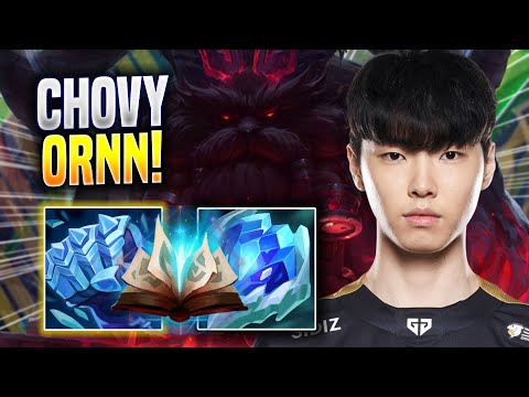 CHOVY PERFECT GAME WITH ORNN! - GEN Chovy Plays Ornn MID vs Leblanc! | Season 2022
