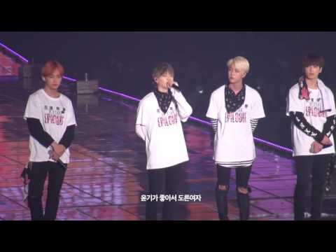 160508 방탄소년단 BTS 슈가 SUGA Last comments