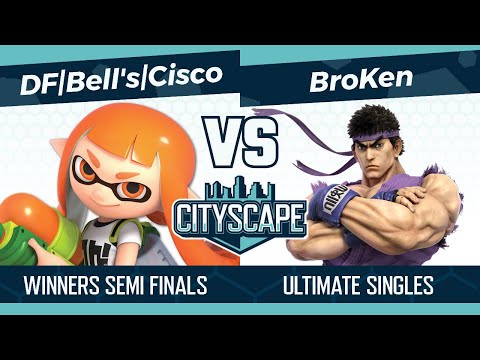 Cityscape 109: DF | Bell's | Cisco (Inkling) vs BroKen (Ryu, Ken) Winners Semis Finals