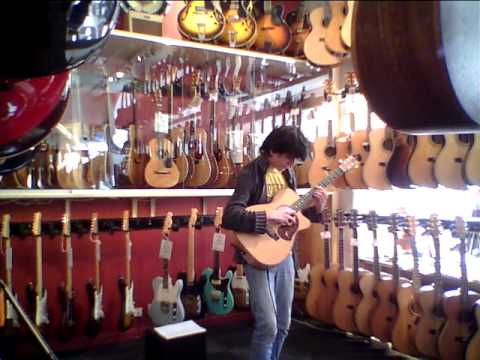 Battle of the brave frog by Salomon Jakobsson at No1 Guitarshop