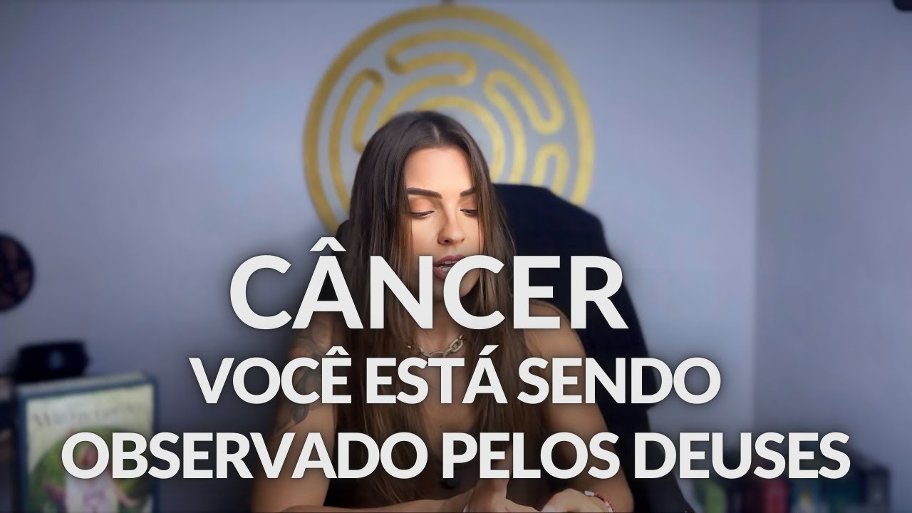 CÂNCER ♋️: VOCÊ ESTÁ CHAMANDO ATENÇÃO NO MUNDO ESPIRITUAL. ATRAINDO A ATENÇAO DO DEUSES!