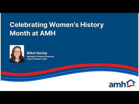 Celebrating Women's History Month at AMH with Nikol Hurley