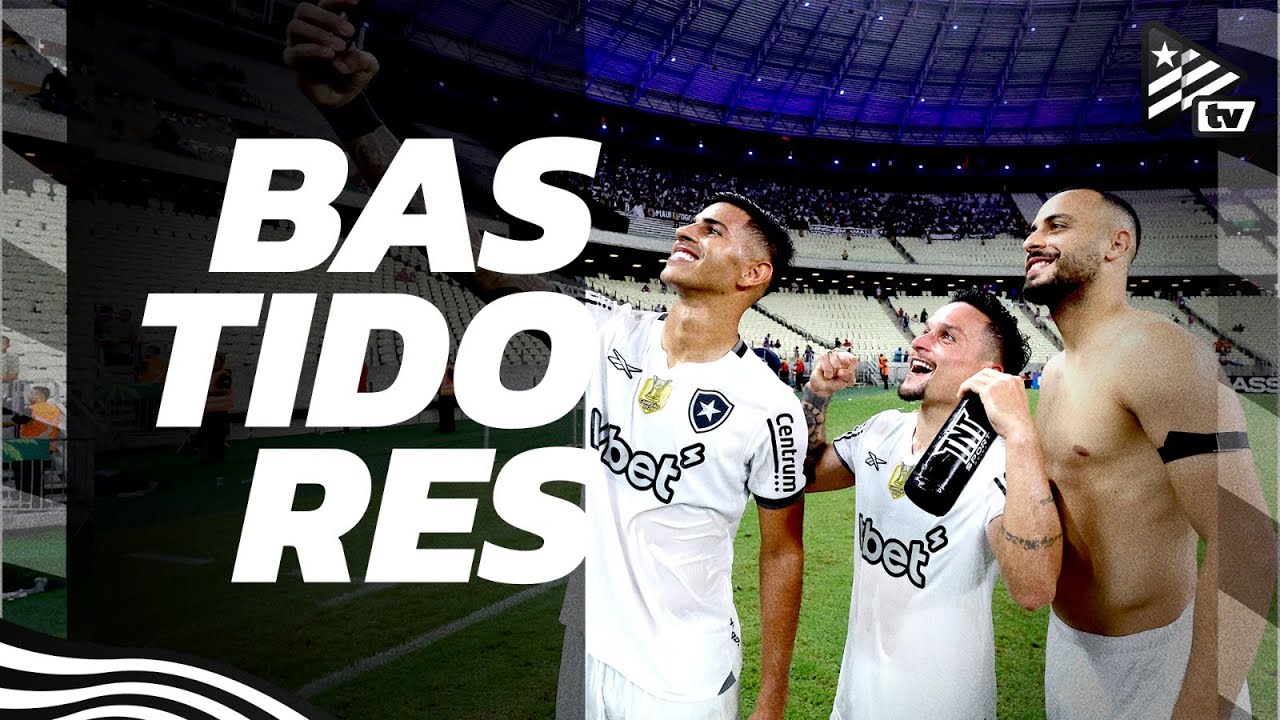 VÍDEO: Botafogo divulga bastidores da goleada histórica sobre o Fortaleza na Arena Castelão