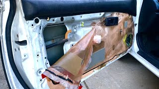 How to replace door handle on a Toyota Tercel/Paseo 91-94 @elchanojose
