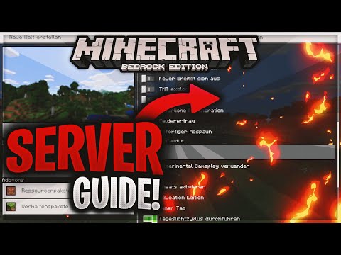 Minecraft Bedrock ServerGuide | Das musst du WISSEN | Einstellung & Wichtige Commands für Den Start