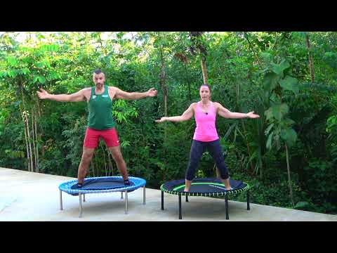 15 Minutes Day 10, Jan 2022, Kickstart Rebounding Series, Boom Shack-a-la on a Rebounder. 125BPM.