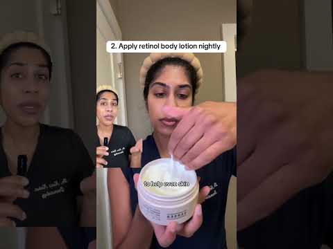 How to fade body hyperpigmentation like a dermatologist #hyperpigmentation #darkspots