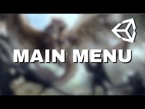 BASIC MAIN MENU IN UNITY [Foundation]