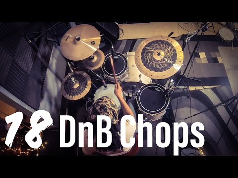 60 Second Drum Lesson: 18 - DnB Chops