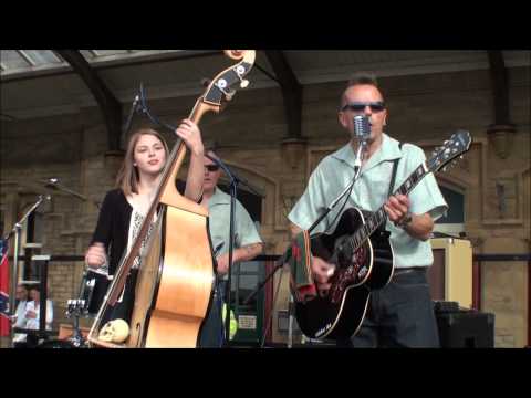 Black Cat Trio & Donna '' for ever much to long '' @ 50's Juke Box Jive Morecambe