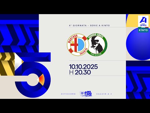 Saviatesta Mantova-Sandro Abate 4-3 | 4ª giornata | Serie A KINTO 2025/2026