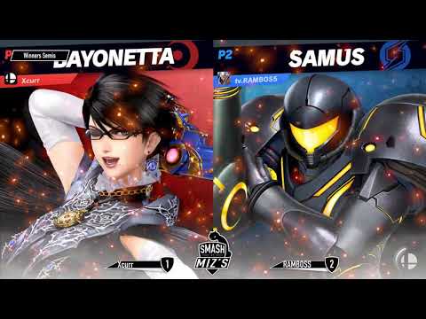 Smash @ Miz's WiFi 30 - Xcurr (Bayonetta) vs. RAMBOSS (Samus) Winners Semis