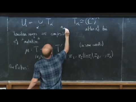 Cluster algebras and Mirror Symmetry - P. Hacking - Lecture 02