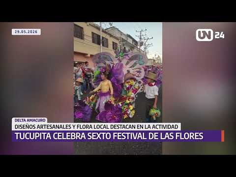 Tucupita celebra la sexta edición del Festival Anual de las Flores