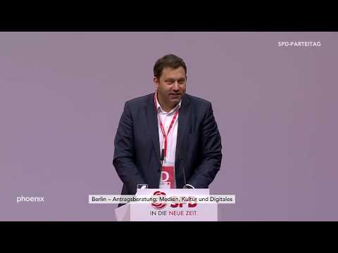 Redebeitrag von Lars Klingbeil zum Antrag "Daten teilen" auf dem SPD-Parteitag am 08.12.19