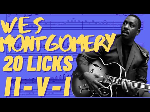 20 Wes Montgomery 2 5 1 Licks - Major & Minor