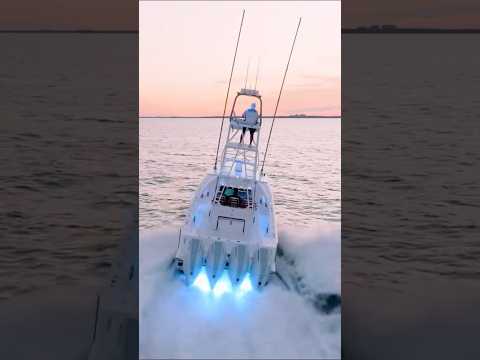 This SeaVee 400Z is ready to slay some fish in style. What are your thoughts on this setup?
