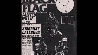 Black Flag - Live @ Stardust Ballroom, Hollywood, CA, 1/11/86