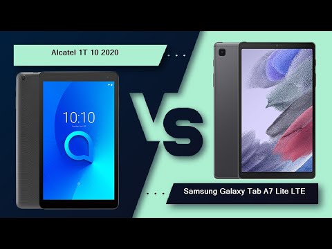 Alcatel 1T 10 2020 Vs Samsung Galaxy Tab A7 Lite LTE - Full Comparison [Full Specifications]