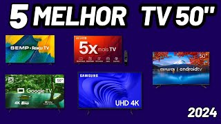 As 5 Melhores Tv 50 Polegadas/ Smart Tv 50 polegadas Em 2024!
