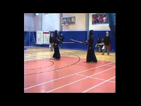 Polish Kendo Championships - Men Individual - Lipiński (aka) vs. Wroński (shiro)