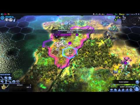Let's Play Sid Meier's Civilization V: Beyond Earth - Ep 1