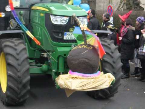 Niederissigheim Faschingsumzug Teil 1, die Issgemer Jungs sind auch dabei