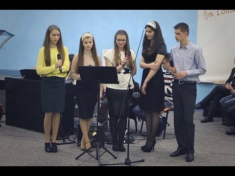 Tinerii bisericii Muntele Sionului din Basiliano - Veniți sa-I mulțumim