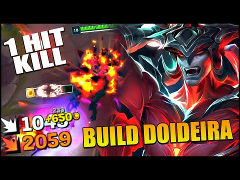 'AATROX 1 HIT KILL BUILD' - E não é que isso funcionou mesmo?! kkk