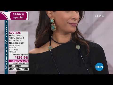 HSN | Heidi Daus Jewelry Designs 09.23.2019 - 01 AM