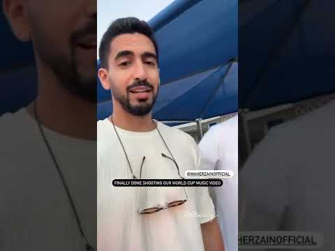 Finished music video shoot. Maher Zain and Humood AlKhudher. Update 🌿. #fanpage