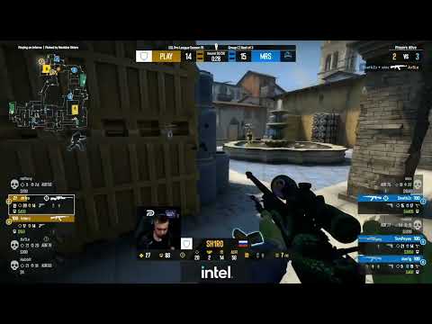 Movistar Riders Emotions After Defeating Players (Gambit) on the first map (16-14)