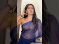 Swathi Konde In Transparent Saree Saree Navel